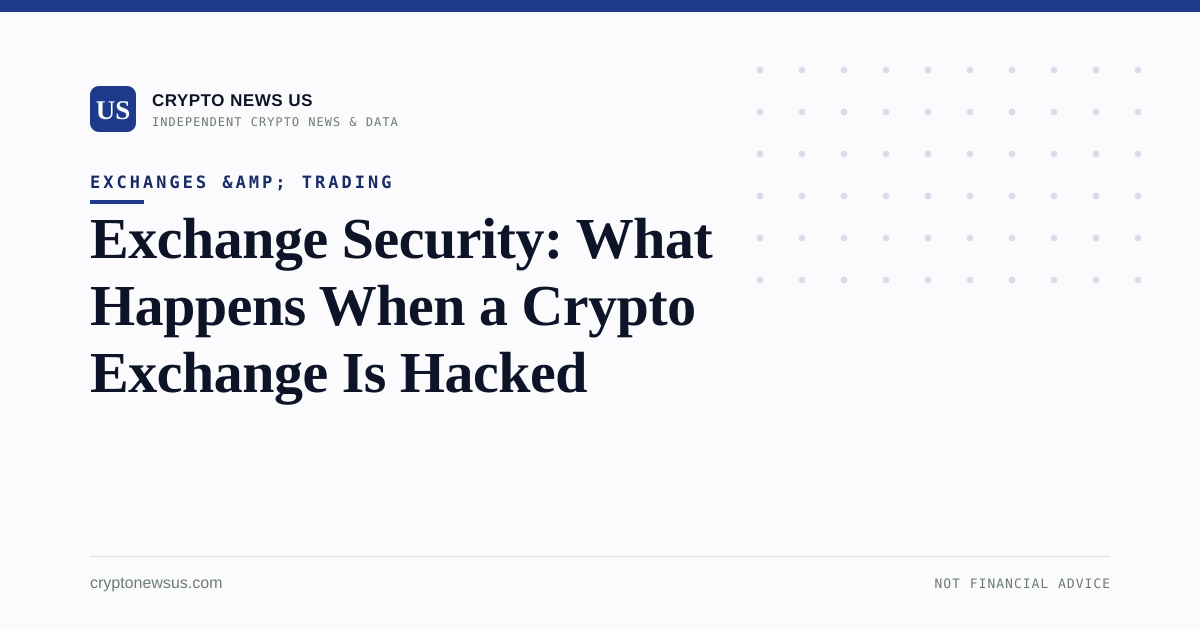 Exchange Security: What Happens When a Crypto Exchange Is Hacked