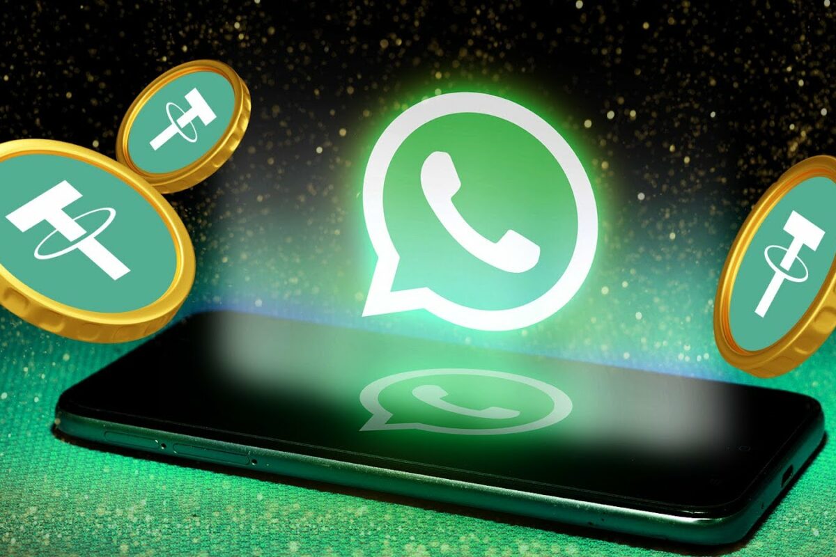 WhatsApp: A new way to send and receive USDT (without gas fees)